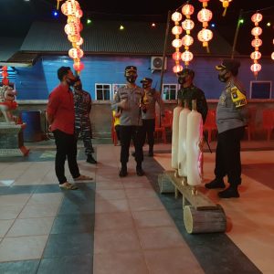 Kapolres dan Dandim 0318/Natuna Pantau Pengamanan Tahun Baru Imlek 2572