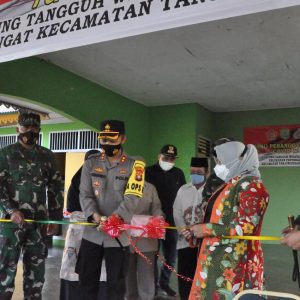 Cegah Covid-19, Kapolres Dan FKPD Tanjungpinang Launching 5 Kampung Tangguh