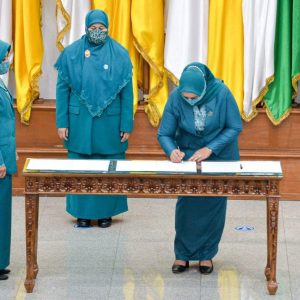 TP-PKK Pusat Lantik Dewi Kumalasari Sebagai Ketua TP PKK Kepri