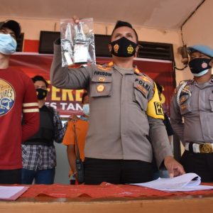 Polsek Tanjungpinang Timur Amankan Pelaku Pembakar Lahan