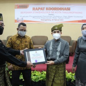 Bawaslu Tanjungpinang Gelar Rakor Pilkada 2020
