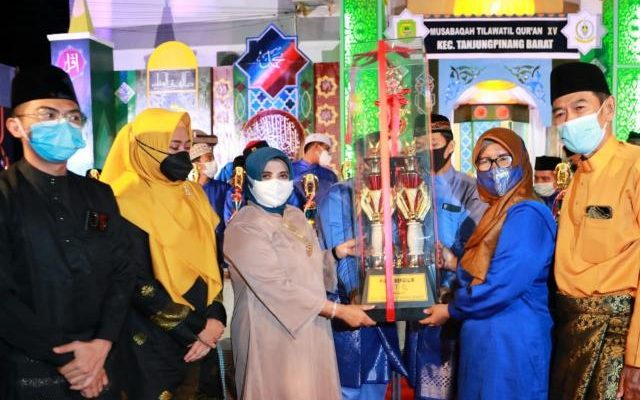 Kelurahan Bukit Cermin Rebut Juara Umum MTQ Tanjungpinang Barat