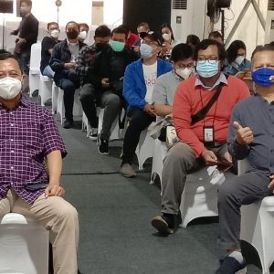 Ribuan Insan Pers Vaksinasi Covid-19 Bagaikan Reuni Akbar 