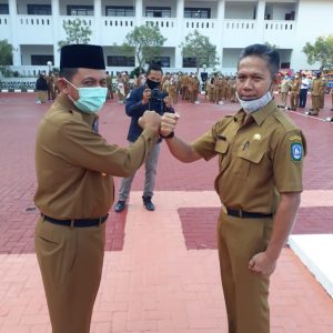 Gubernur Kepri Ansar Ahmad Pimpin Apel Pagi