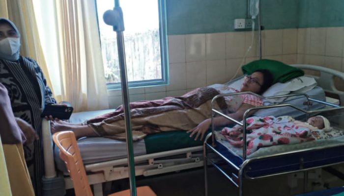 Akhir Pekan, Walikota Jenguk Pasien RSUD Tanjungpinang