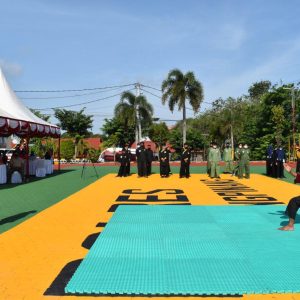 Jalin Sinergitas TNI-Polri,Polres Tanjungpinang Gelar Kejuaraan Pencak Silat