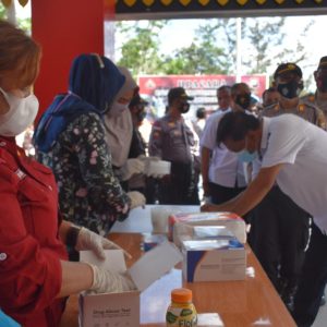 80 Personel Polres Tanjungpinang Cek Urine Secara Acak