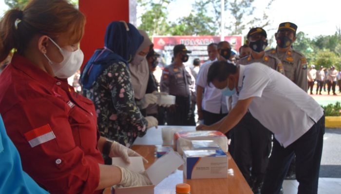 80 Personel Polres Tanjungpinang Cek Urine Secara Acak