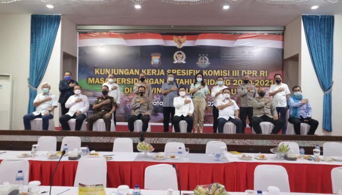 Pertanyakan Penanganan Penambangan Liar, Komisi III DPR RI Kunker Spesifik Di Polda Kepri