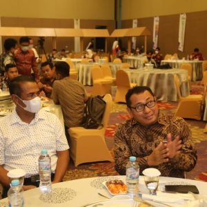 Buka Rakerda SMSI, Plt Gubernur Harap Media Bersinergi Dengan Pemerintah