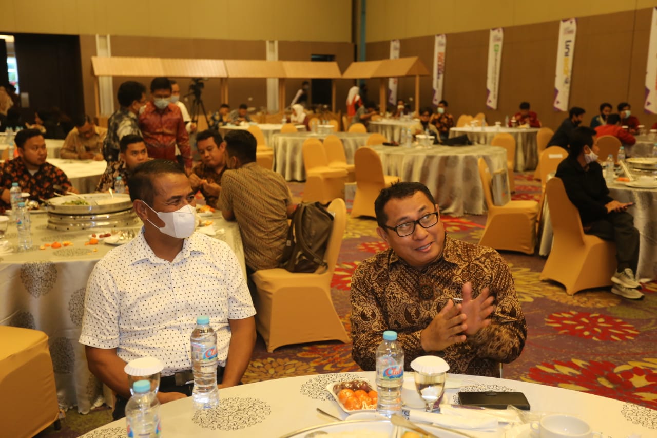 Buka Rakerda SMSI, Plt Gubernur Harap Media Bersinergi Dengan Pemerintah