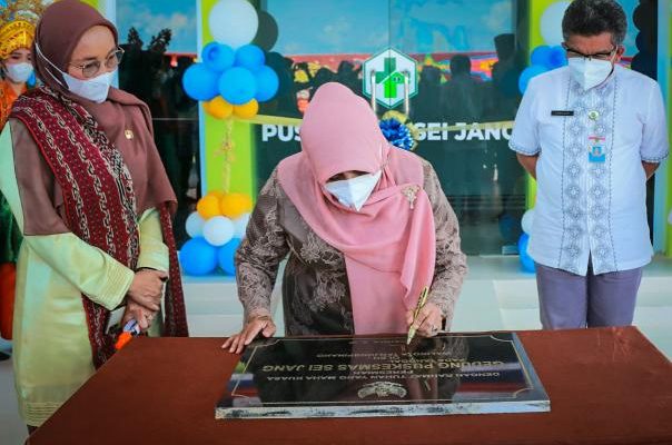 Walikota Resmikan Gedung Baru Puskesmas Seijang