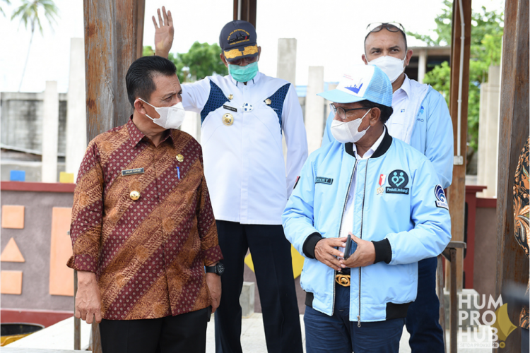 Gubernur dan Menkominfo Tinjau Geopark Natuna