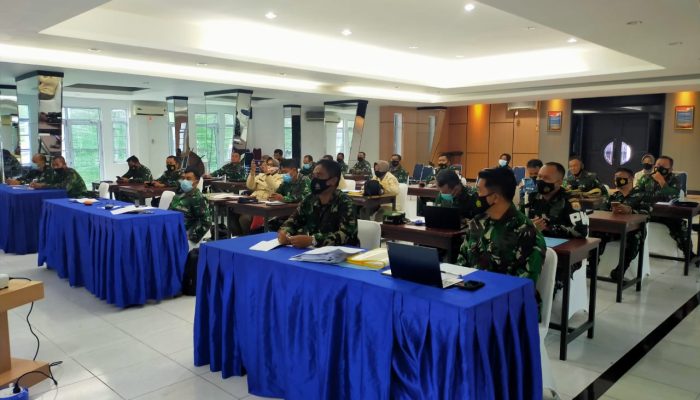 Lantamal IV Laksanakan Bimtek Yanlik Dan Manajemen Resiko Jelang ZI