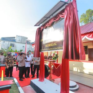 Wakapolda Kepri Resmikan Polsek Bulang Polresta Barelang