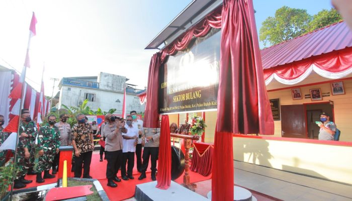 Wakapolda Kepri Resmikan Polsek Bulang Polresta Barelang