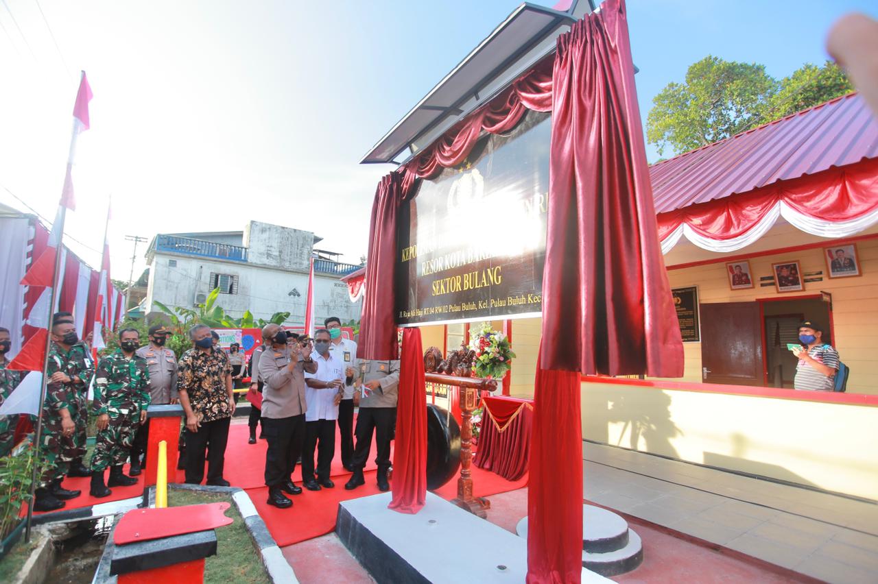 Wakapolda Kepri Resmikan Polsek Bulang Polresta Barelang