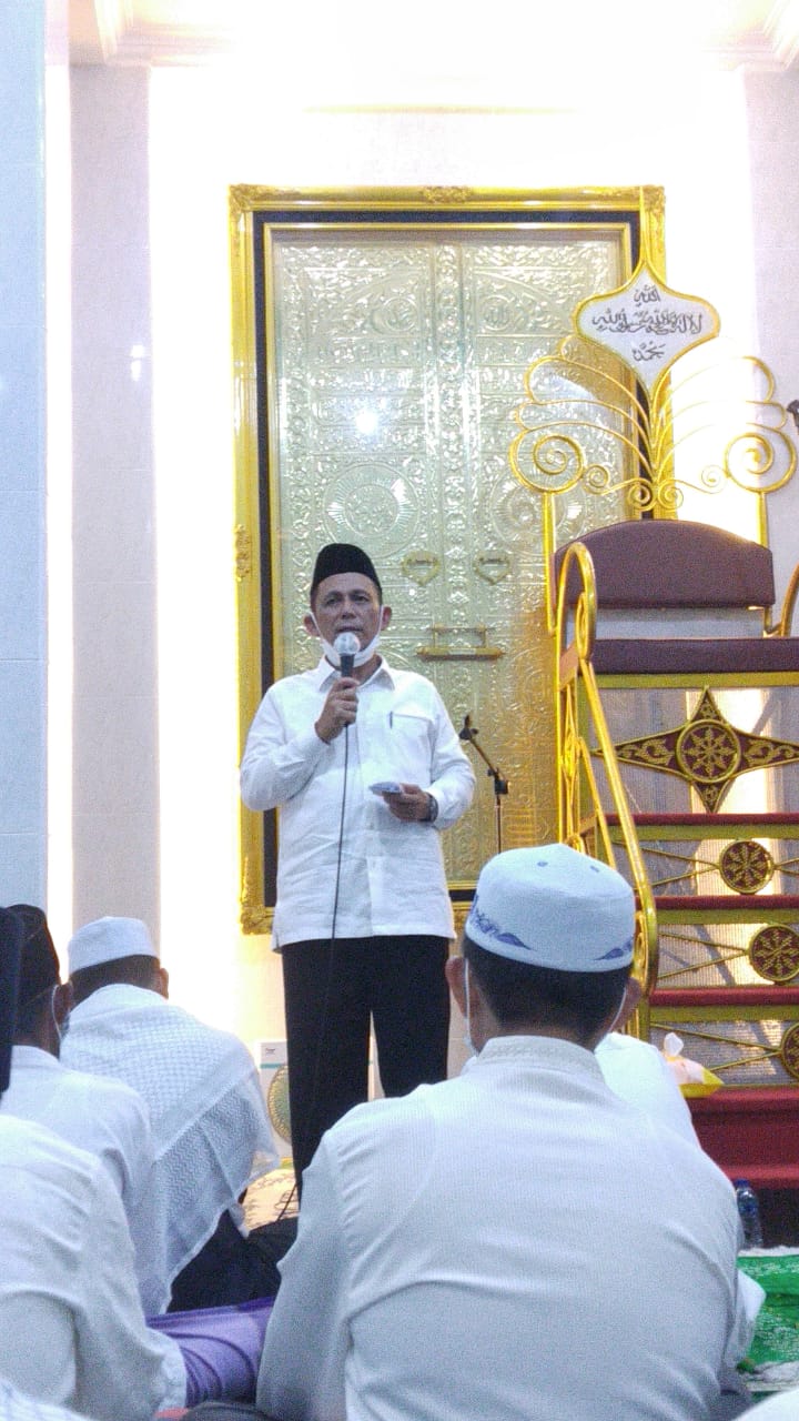 Safari Ramadhan Di Dabo Singkep, Gubernur Ingatkan Pentingnya Vaksinasi Covid 19