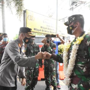 Danrem 033/WP Kunker Dan Silaturahmi di Mapolres Tanjungpinang