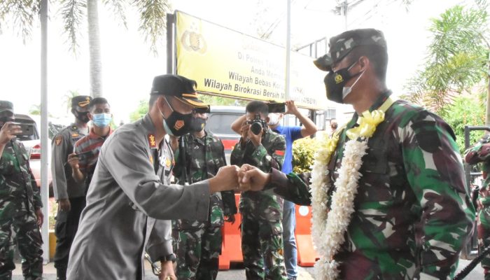 Danrem 033/WP Kunker Dan Silaturahmi di Mapolres Tanjungpinang
