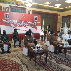 Arahan Presiden RI Melalui Vicon Kepala Daerah Se- Indonesia: Segerakan Belanja APBD