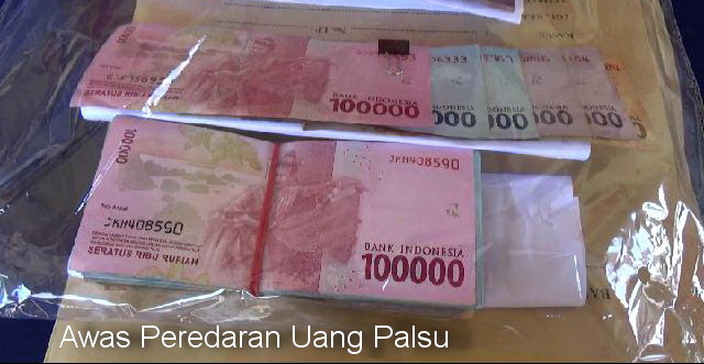 Awas!!! Peredaran Upal Jelang Lebaran