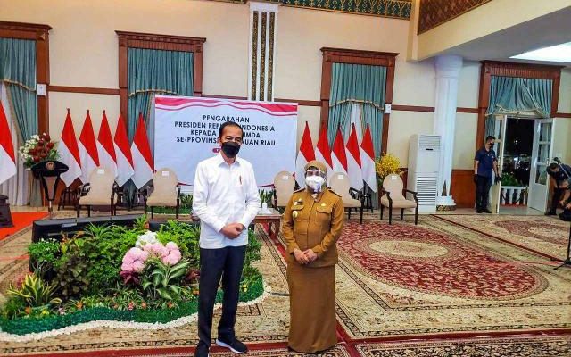 Tren Konfirmasi Positif Di Kepri Terus Naik, Presiden Minta Peran Aktif Forkopimda