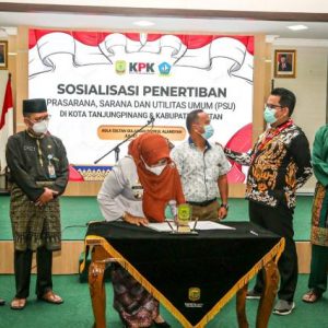 KPK Dampingi Pemko Tanjungpinang Selamatkan Aset