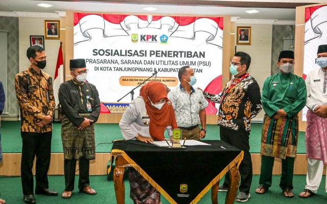 KPK Dampingi Pemko Tanjungpinang Selamatkan Aset