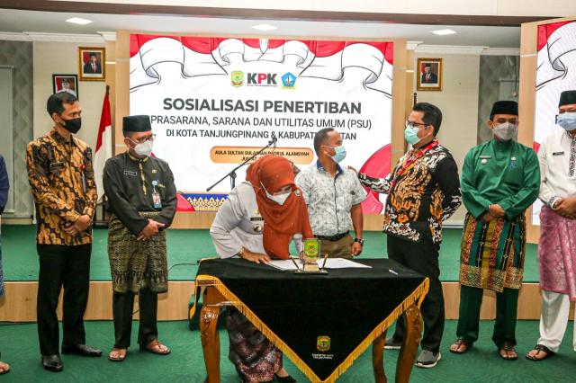 KPK Dampingi Pemko Tanjungpinang Selamatkan Aset