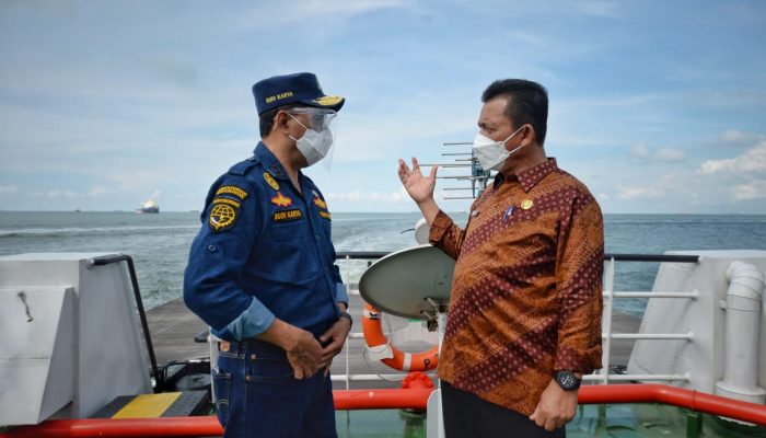 Menhub RI dan Gubernur Kepri Kunjungi Pulau Nipah