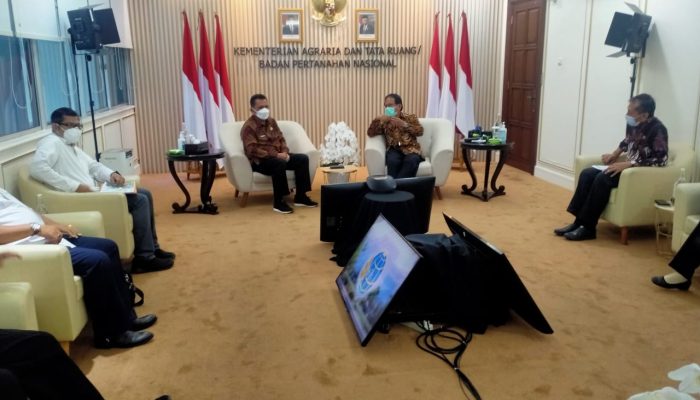 Gubernur Kepri Temui Menteri Agraria Dan Tata Ruang, Bahas Integrasi RTRW Dan RZWP3K