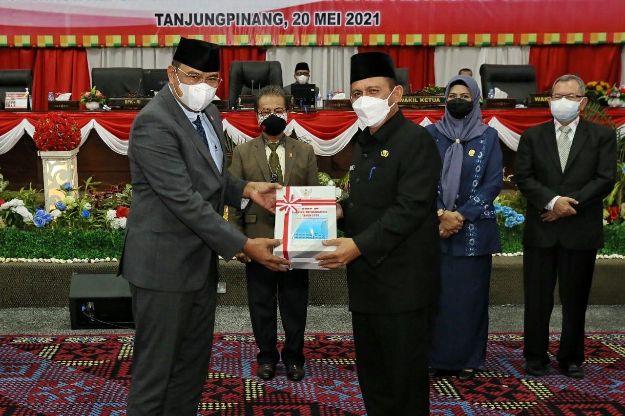 Pemprov Kepri Kembali Raih WTP Ke-11 Berturut-turut