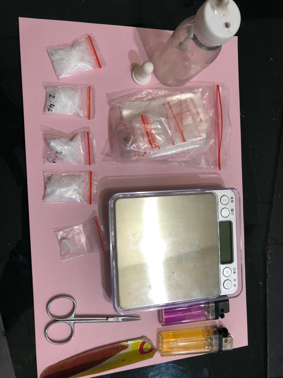 2 Residivis Narkoba Ditangkap Bawa 10 Paket Sabu