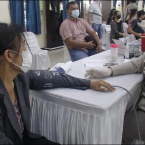 504 Warga Ikuti Vaksinasi Massal Digelar Polda Kepri