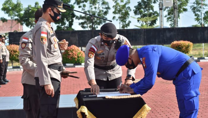 Personil Dan ASN Polres Bintan Berikrar Bersih Narkoba