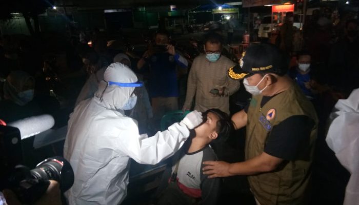 Pemko Tanjungpinang Razia Rapid Antigen, 6 Pengunjung Positif Covid-19