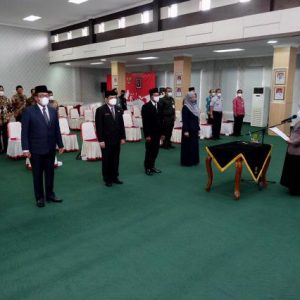 Walikota Lantik Riono Jabat Kadis LH