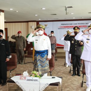 Pandemi Covid-19, Gubernur Kepri Peringati Hari Lahir Pancasila Secara Virtual 