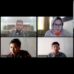 Dubes Palestina Zuhair Al-Shun Berbincang Dengan Pengusaha Pers Siber Indonesia