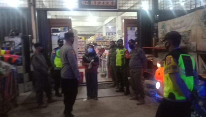 Polsek Dan Satgas Gunung Kijang Lakukan Operasi Yustisi