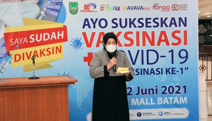 Wagub Kepri Tinjau Vaksinasi Covid-19 Di DC Mall