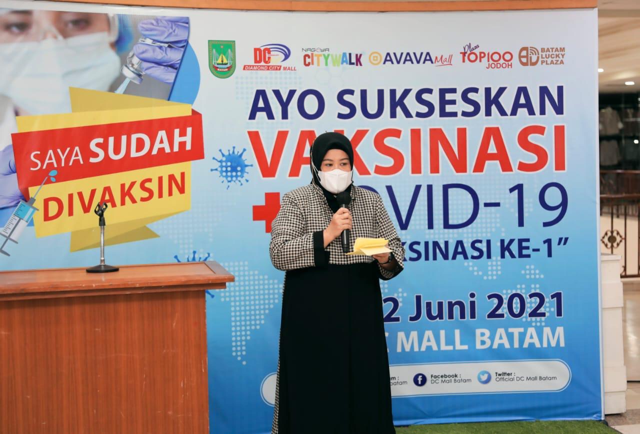 Wagub Kepri Tinjau Vaksinasi Covid-19 Di DC Mall