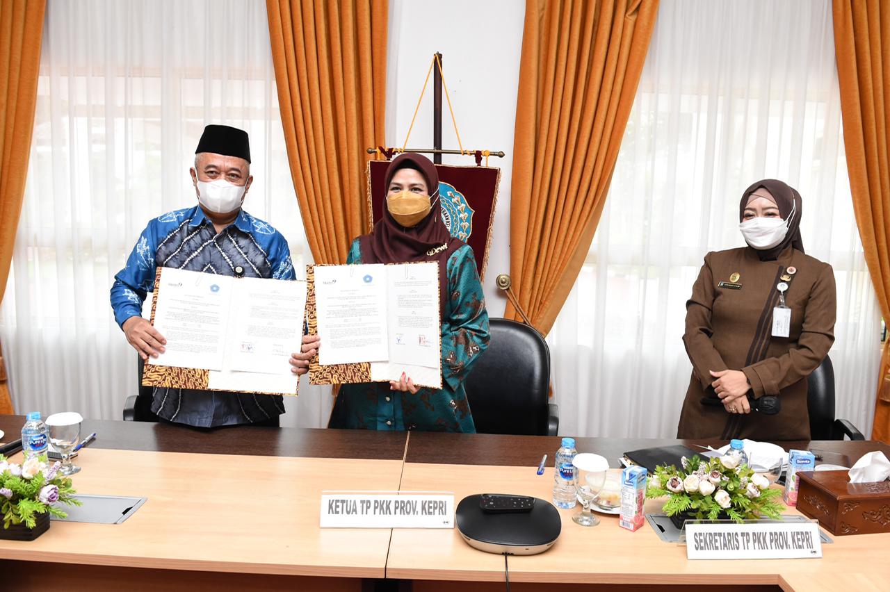 PKK Kepri Dan BKKBN Kerjasama Turunkan Angka Stunting Di Kepri