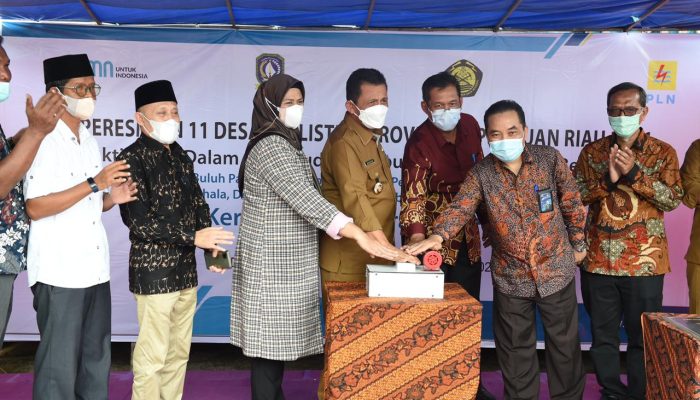 Bertambah 3 Desa Teraliri Listrik Di Lingga