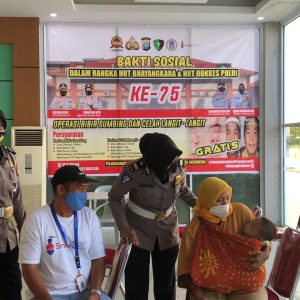 Operasi Bibir Sumbing Peringati HUT Bhayangkara Dan Dokkes Polri Ke-75