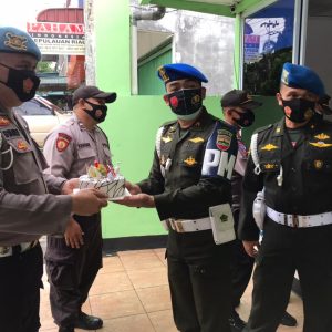 HUT POM AD Ke-75, Polsek Bukit Bestari Kunjungan Dadakan Ke Mako