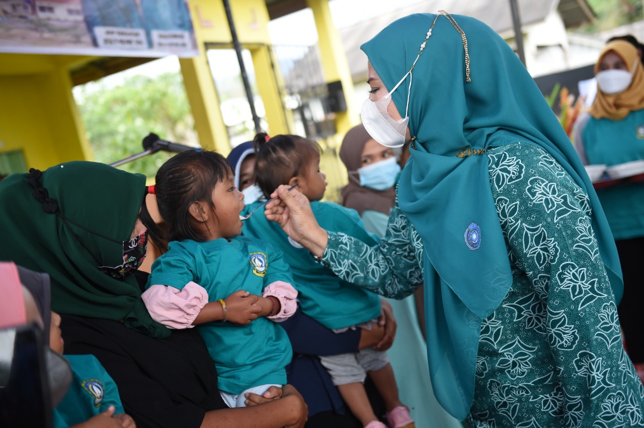 Angka Stunting Di Lingga Cukup Tinggi, Dewi Kumalasari :Ayo Konsumsi Ikan Cegah Stunting