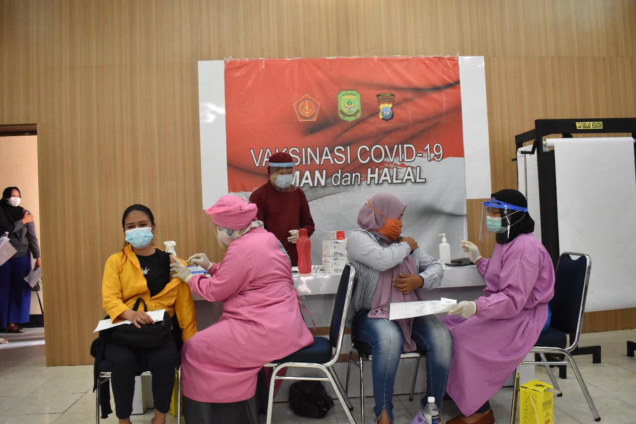 Polres Tanjungpinang Targetkan 1500 Warga Vaksinasi