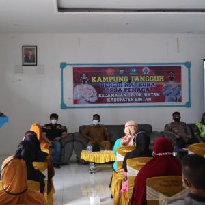 Desa Penaga Dan Tembeling Diresmikan Sebagai Kampung Tangguh Bersih Narkoba